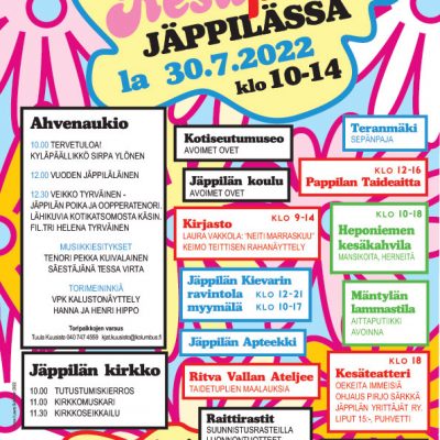 Kesäpäivä Jäppilässä