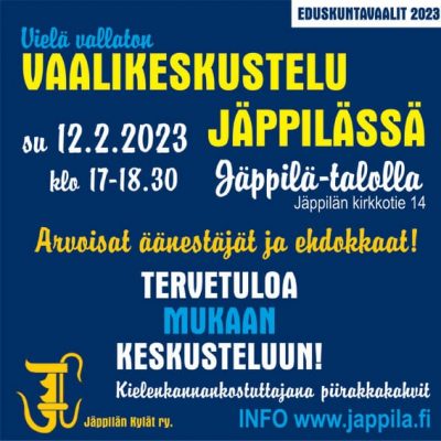 Eduskuntavaalikeskustelu
