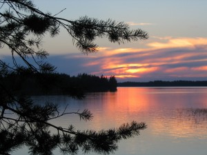 Ilta Ruuhilammella
