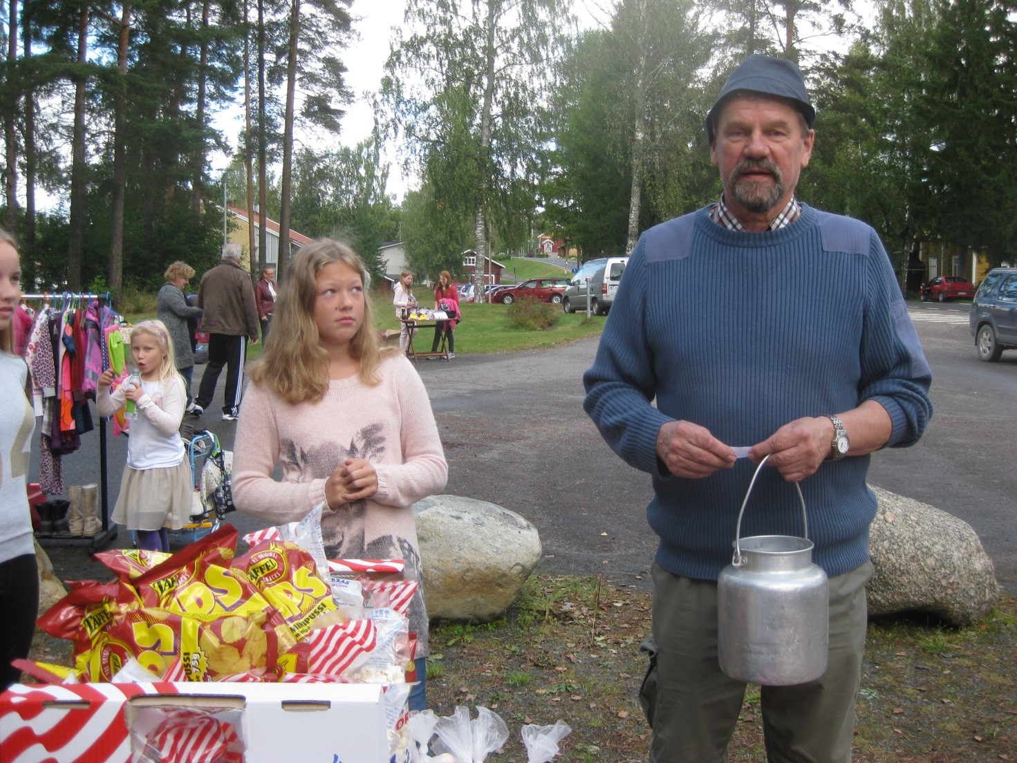 Tunnelmia Jäppilän maalaismarkkinoilta