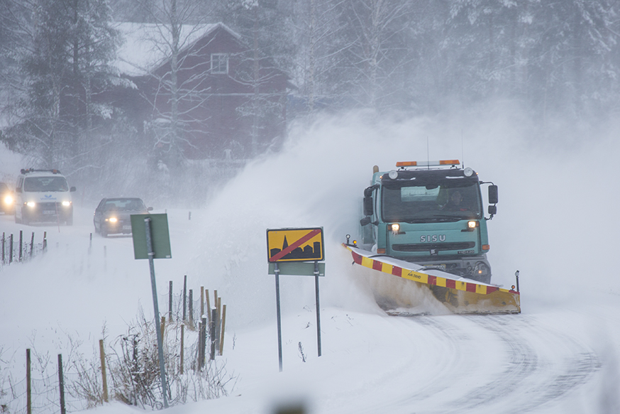 Teiden auraajalle työ on elämäntapa