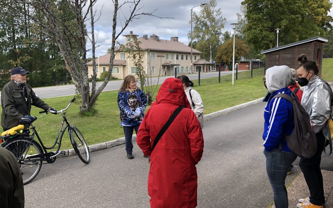 Jäppilän taidekätköt-työpajat käynnistyivät