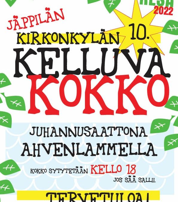 Juhannusaaton kelluva kokko