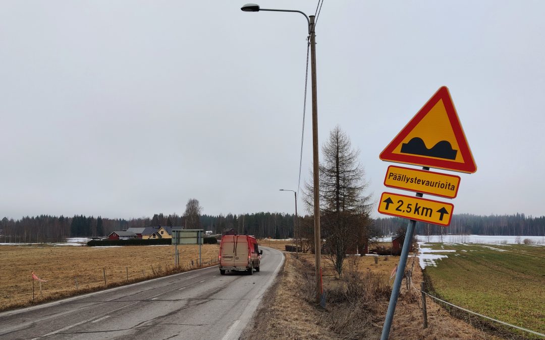 Jäppilä-Pieksämäki-tie saa kesällä uuden päällysteen