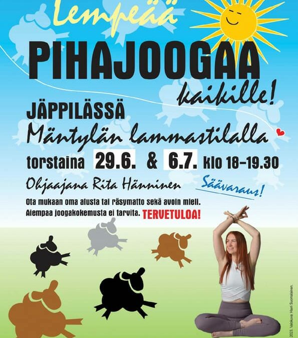 Pihajoogaa Jäppilässä