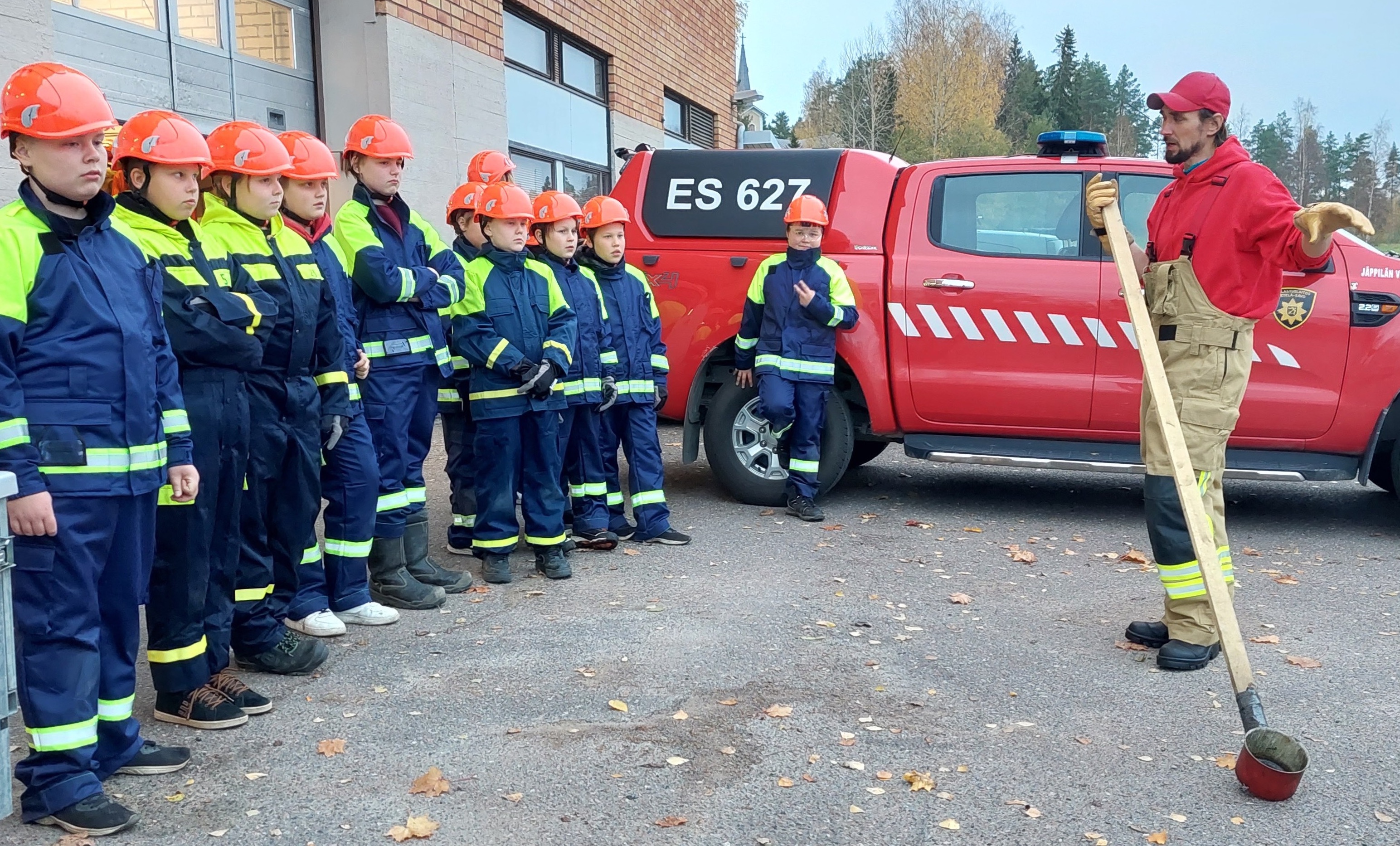 Jäppilän vapaapalokunnassa nuorisotoimintaa vuosien tauon jälkeen