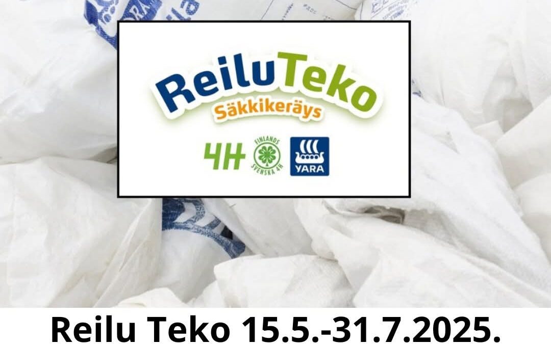 Reilu teko -lannoitesäkkikeräys