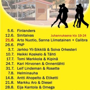 Tanssit Salmenlavalla kesä 2025