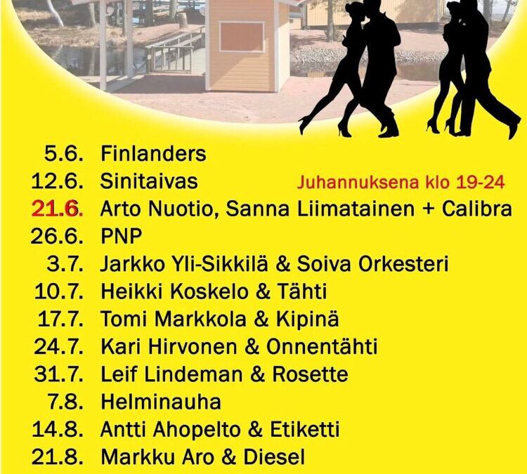 Tanssit Salmenlavalla kesä 2025