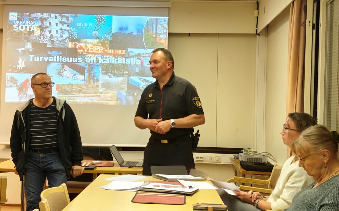 Jäppilässä perustetaan kylävalmiusryhmiä