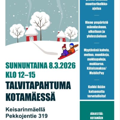 Talvitapahtuma Kotamäessä