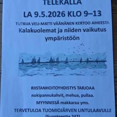 Luontotapahtuma Telekällä