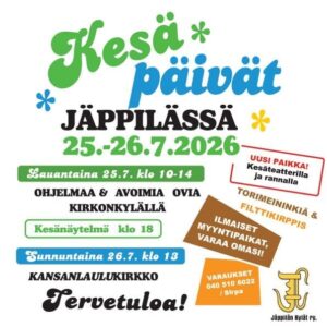 JÄPPILÄN KESÄPÄIVÄT