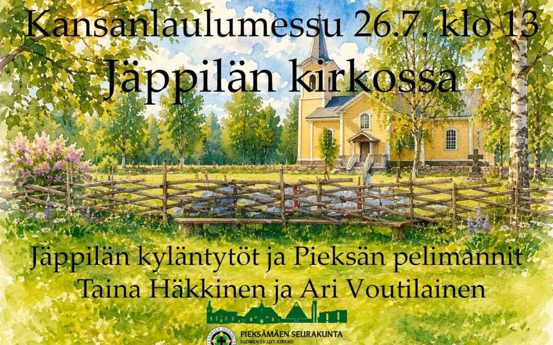 Kansanlaulumessu Jäppilän kirkossa