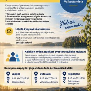 Kumppanuuspöytä Jäppilässä
