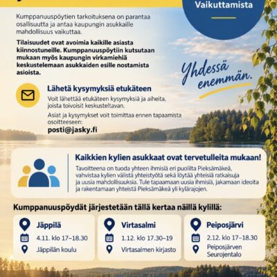 Kumppanuuspöytä Jäppilässä