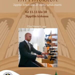 Jäppilän kirkossa juhlakonsertti